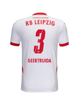 RB Leipzig Lutsharel Geertruida #3 Replika Hemmakläder 2024-25 Kortärmad